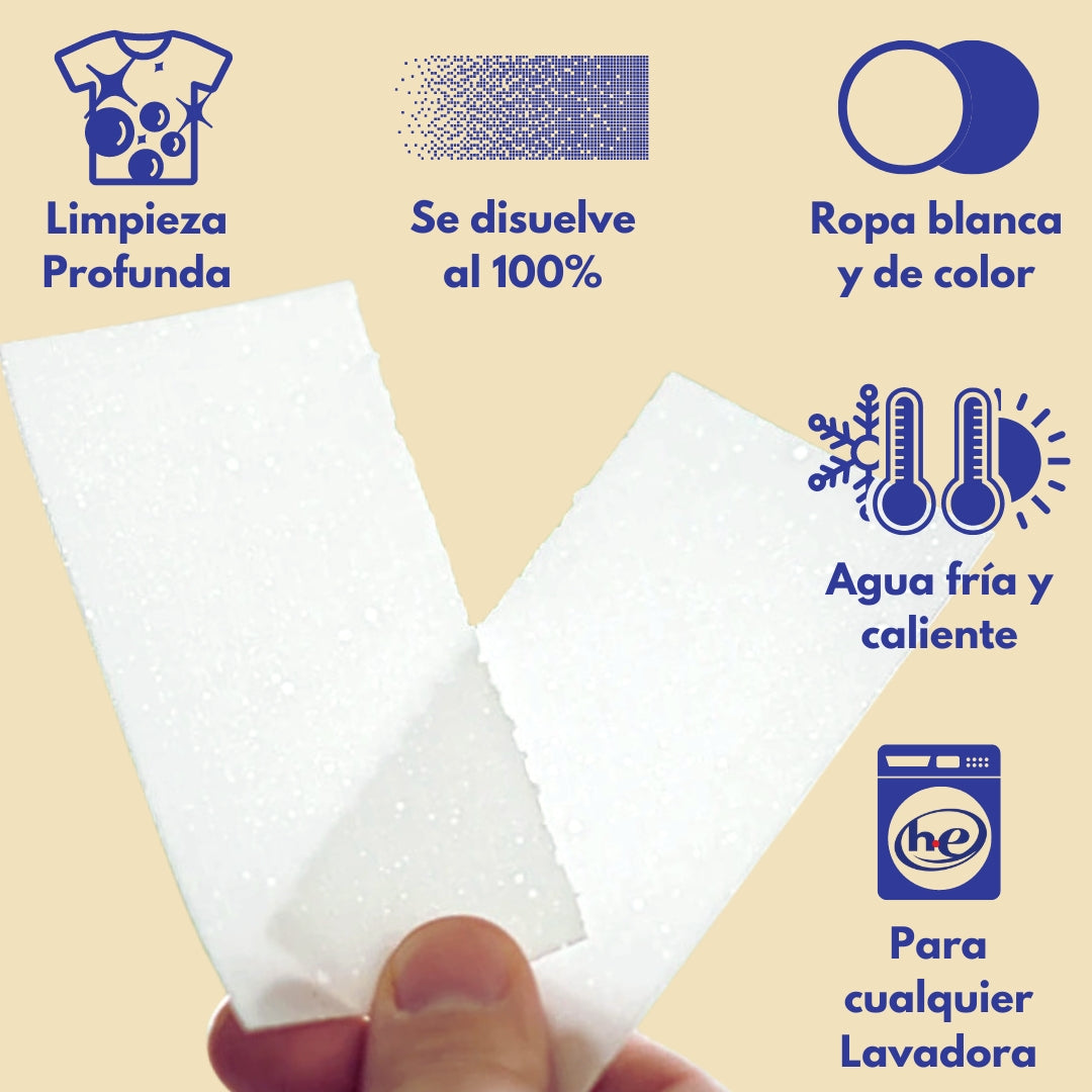 Strisce Detersive Ecologiche (72 Lavaggi) - Decowash