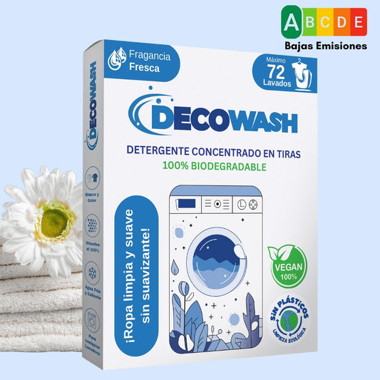 Detergente Ecológico en Tiras Decowash Natulim